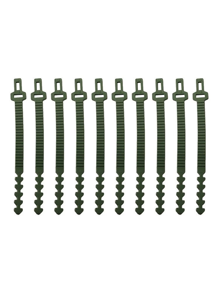 10PCS Heavy Duty Soft Rubber Plant Support Straps for Various Plants