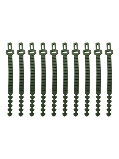 10PCS Heavy Duty Soft Rubber Plant Support Straps for Various Plants