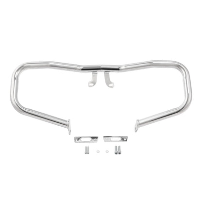Chrome Chopped Engine Guard Crash Bar for Harley Touring Electra Glide (2014–2023)