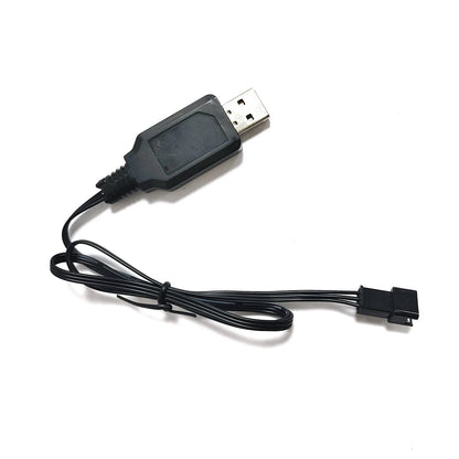 7.4V Lithium Battery USB Charging Cable for MN 1/12 RC Car Series