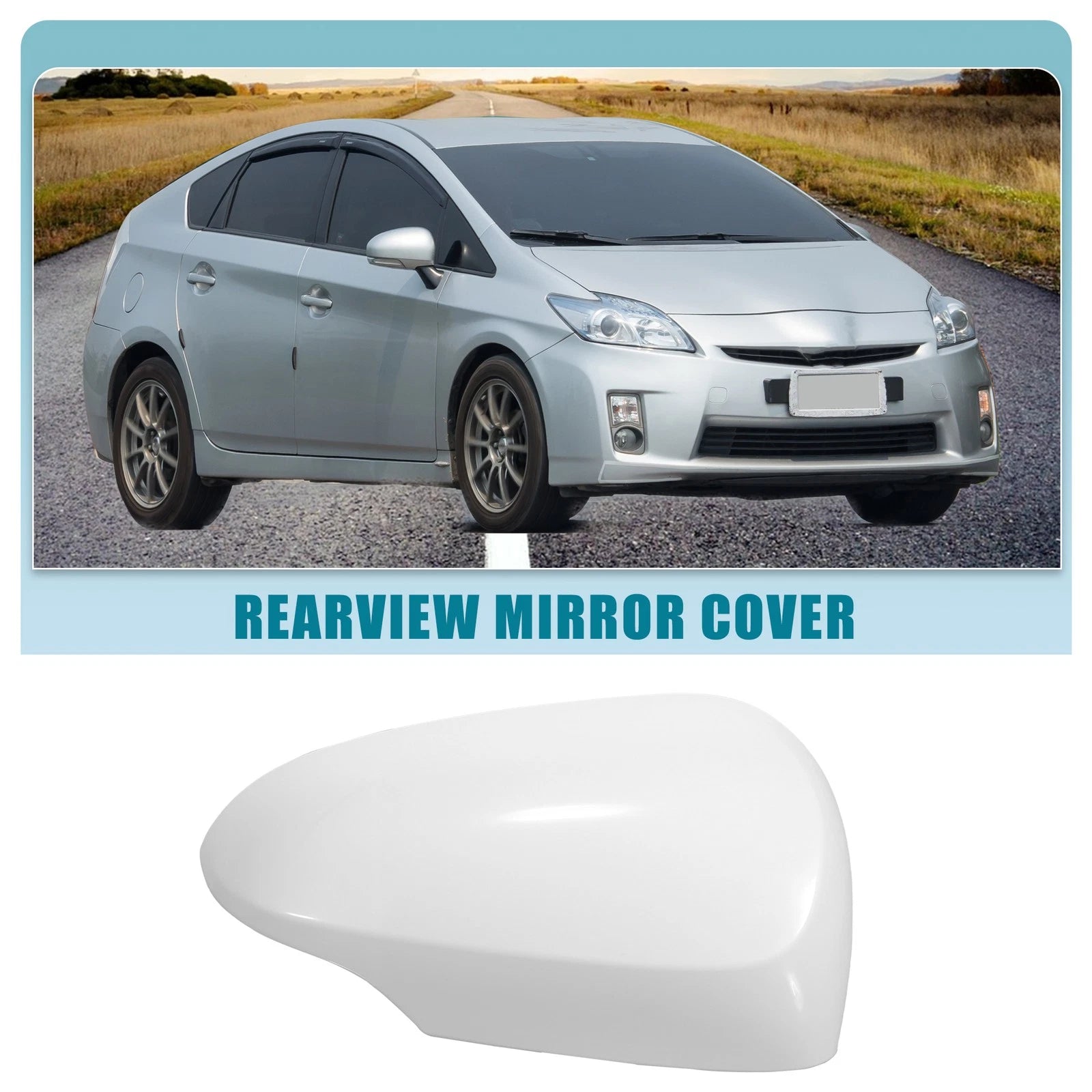 Rearview Mirror Cover Right OEM Replacement for Toyota Prius C (2012–2018)