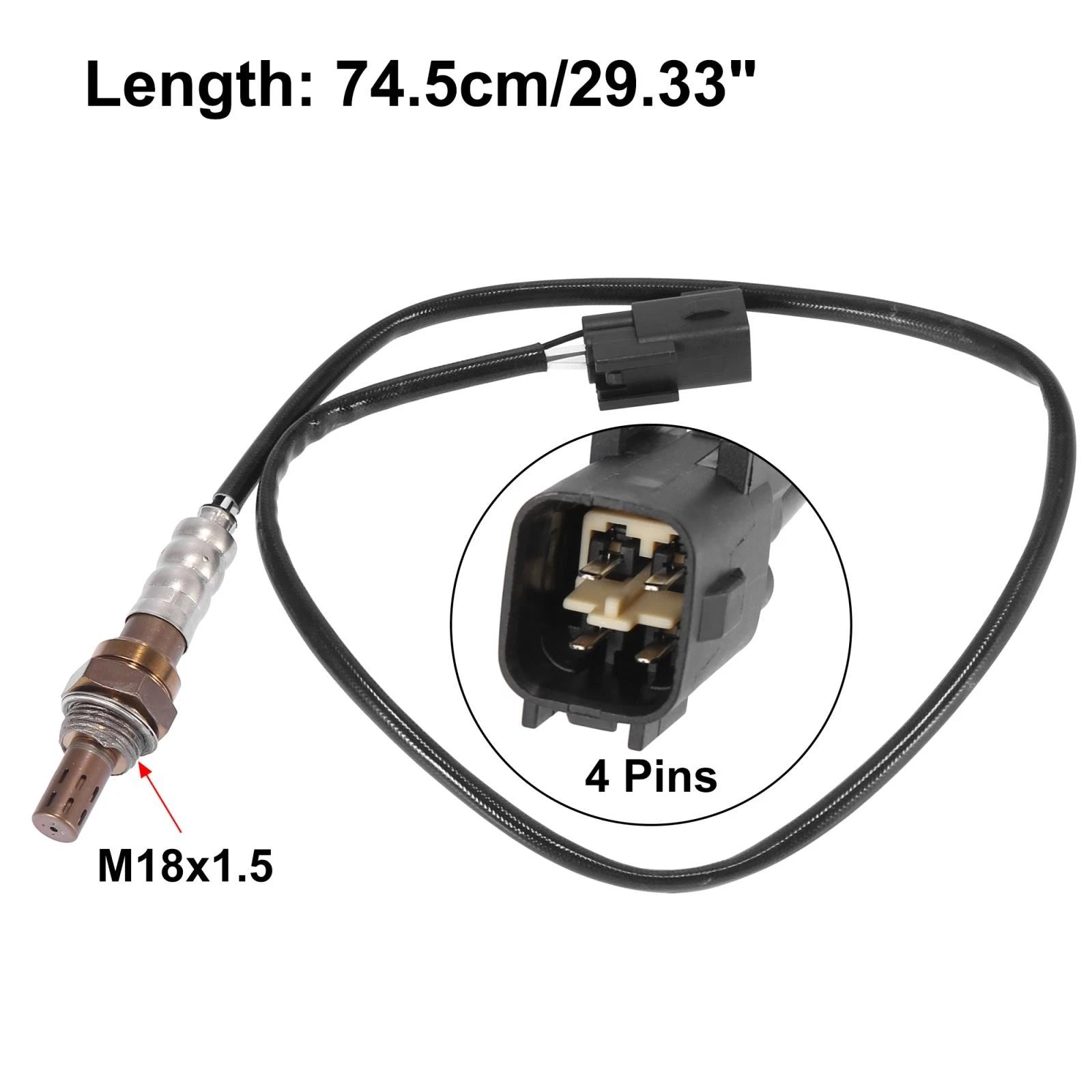 Air Fuel Ratio O2 Oxygen Sensor Front Replacement for Hyundai IX35 (2010–2015)