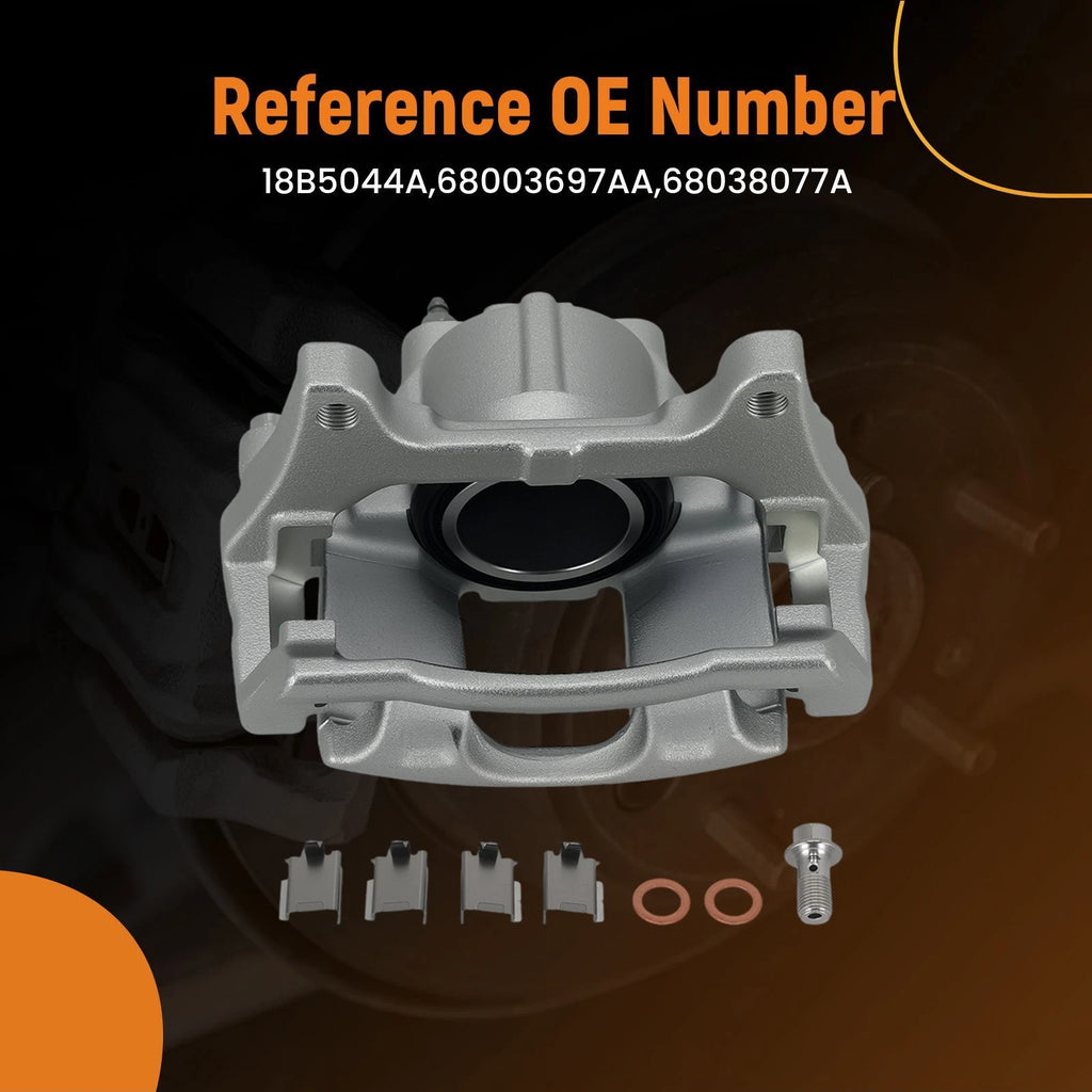 Front Left Brake Caliper for Dodge Journey (2009–2012) 18B5044A 2.59" Piston