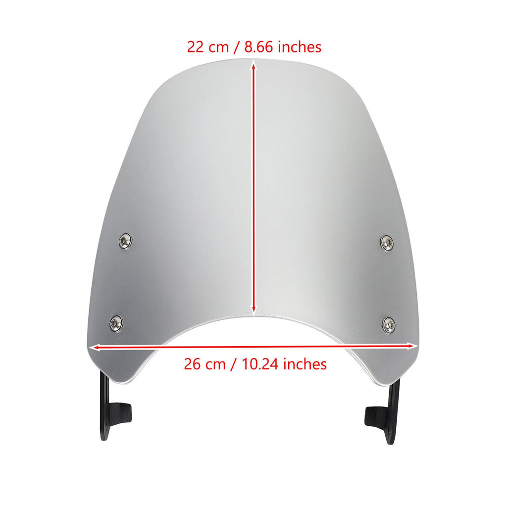 ABS Windshield for Speed Twin 1200 (2019–2021) SILV T9