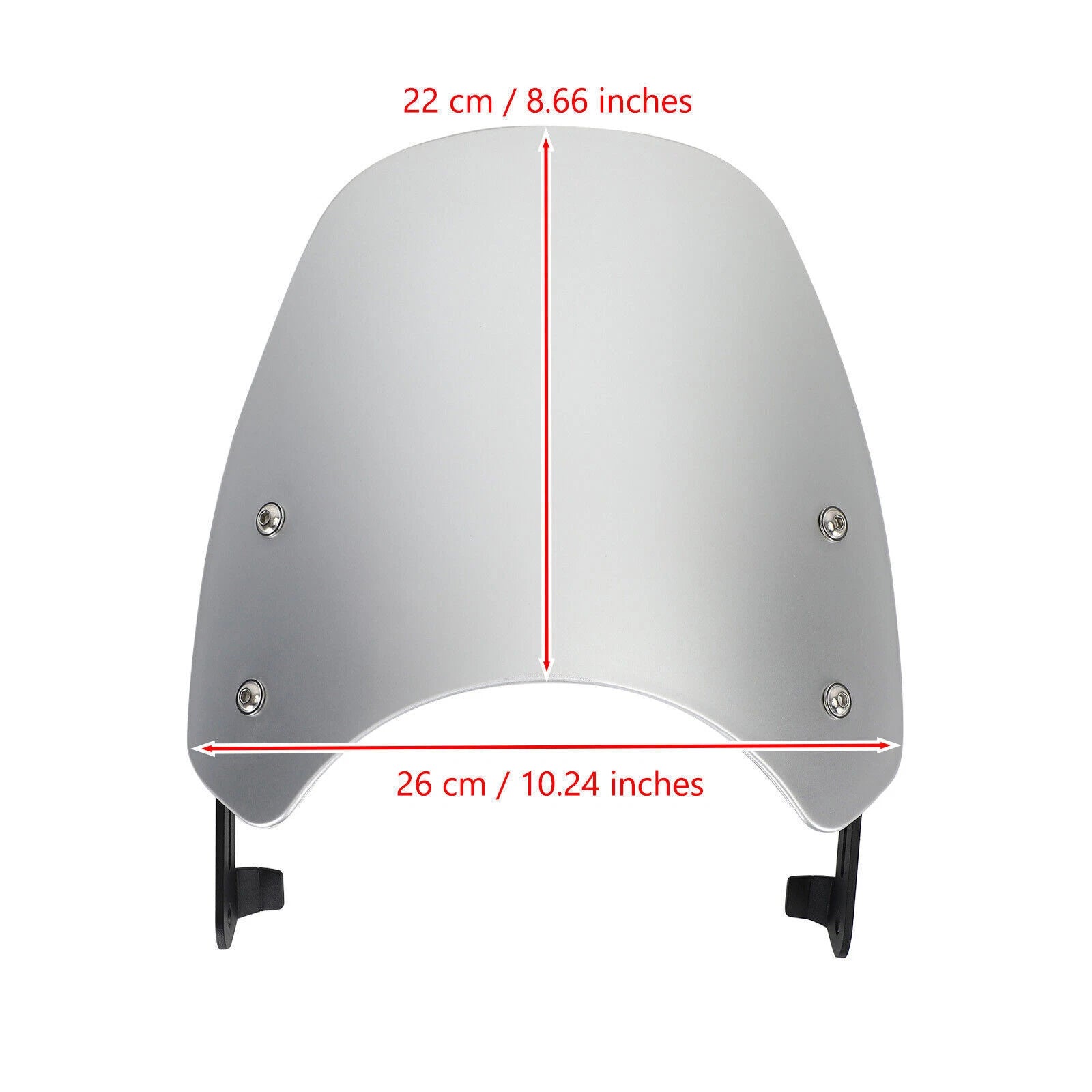 ABS Windshield for Speed Twin 1200 (2019–2021) SILV T9