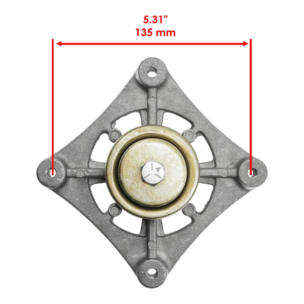 Deck Spindle and Pulley Replacement for Hustler Raptor Limited Raptor EX (52") (2010–2018)
