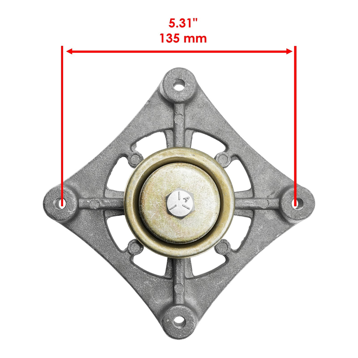 Deck Spindle and Pulley Replacement for Hustler Raptor Limited Raptor EX (52") (2010–2018)