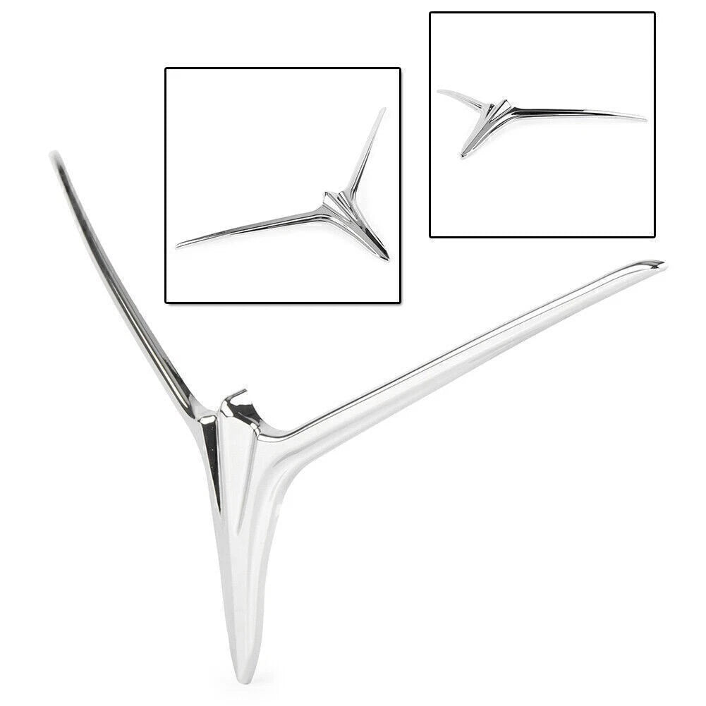Chrome Front Fairing Eyebrow Accent Trim for Honda Goldwing GL1800 (2012–2017)