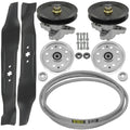 Deck Spindle with Pulley Belt for Troy-Bilt Super Bronco Range Rider 42" (2017–2022)