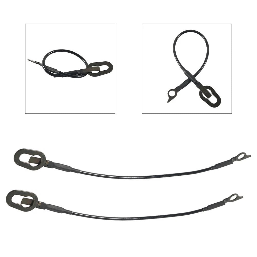 Black Tailgate Cable Set for Dodge Ram 1500 2500 3500