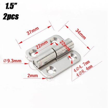 2X 1.5"/2"/2.5"/3" Hinge for Cabinet Boxes Detachable Door