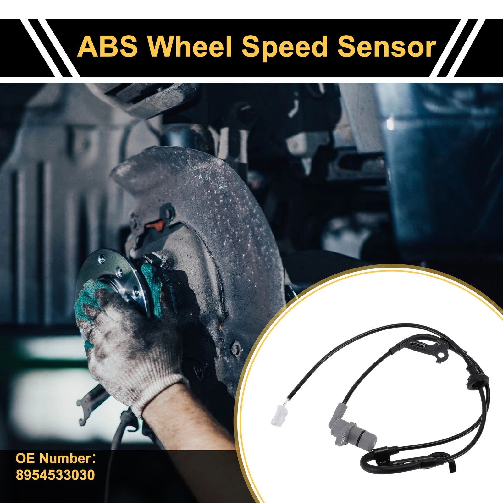 ABS Wheel Speed Sensor Right Rear Replacement for Toyota Camry (1996–2006)
