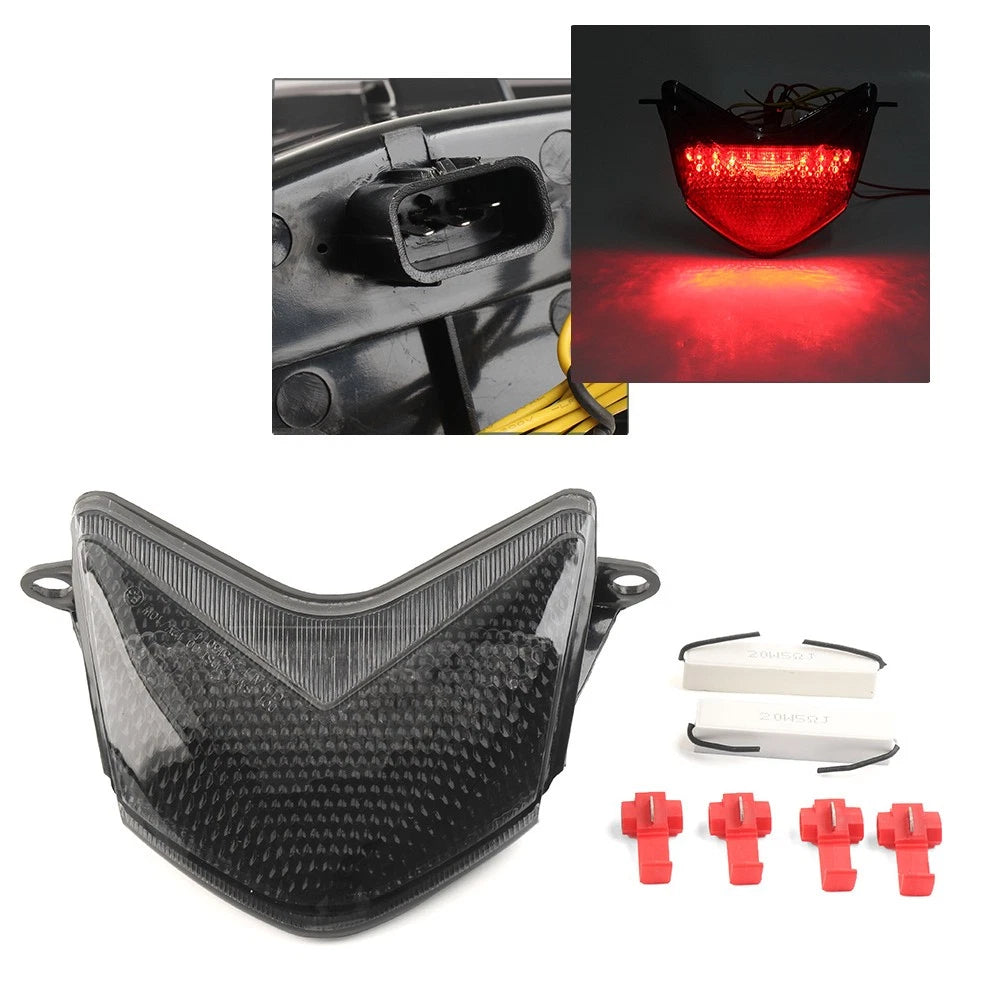 LED Smoke Tail Brake Lights for Kawasaki ZX-10R (2006–2007)