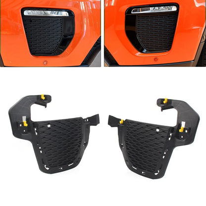 2X Front Bumper Fog Light Cover for Land Rover Range Rover Evoque (2012–2018)