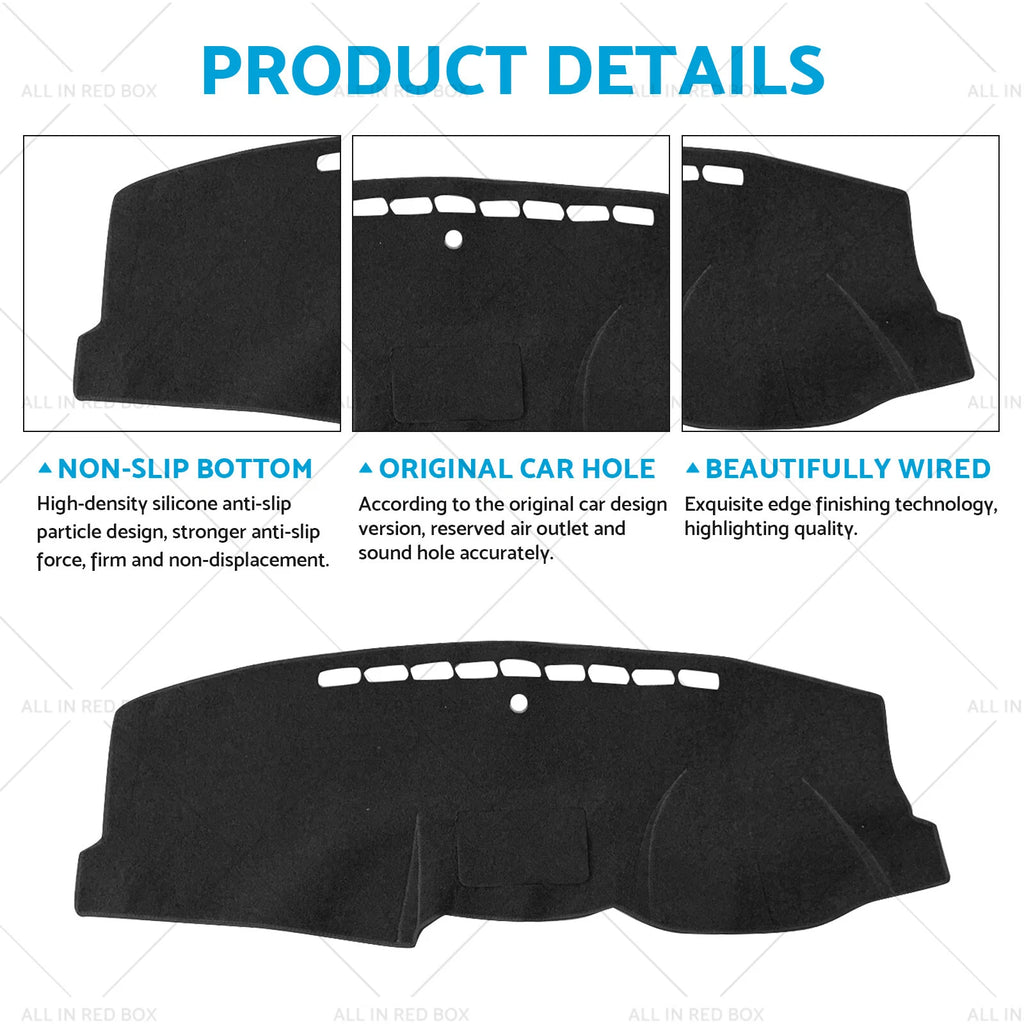 Dashboard Sun Cover for Haval H6 LUX (2016–2020) Black