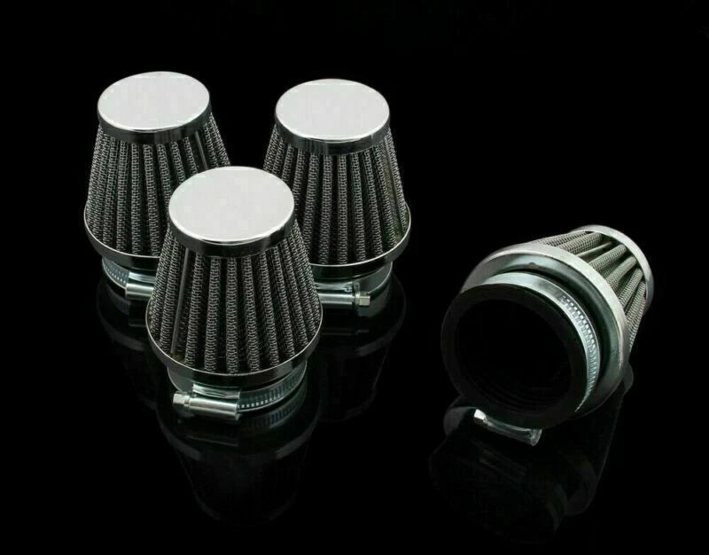 4X Air Filter for Honda CB750K/Kawasaki KZ/Suzuki GS550 (38-40 mm)