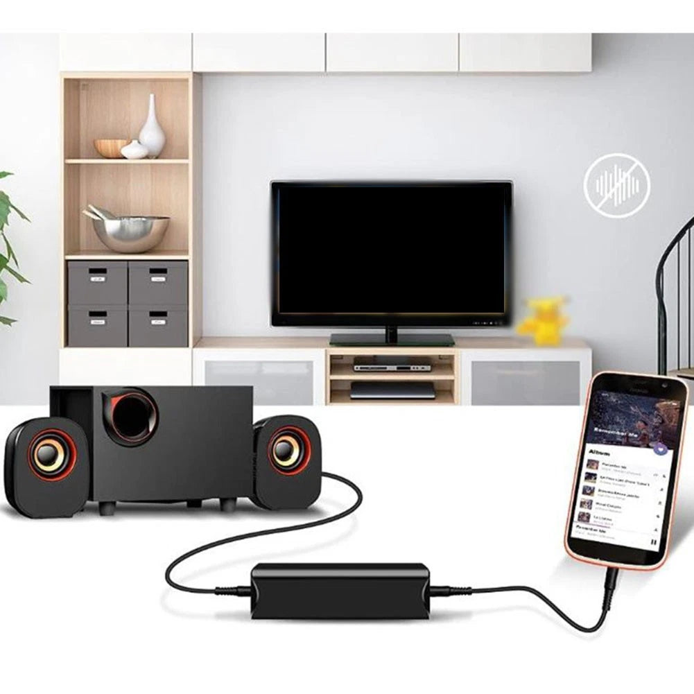 3.5mm AUX Isolator for Clear Sound and Noise Prevention