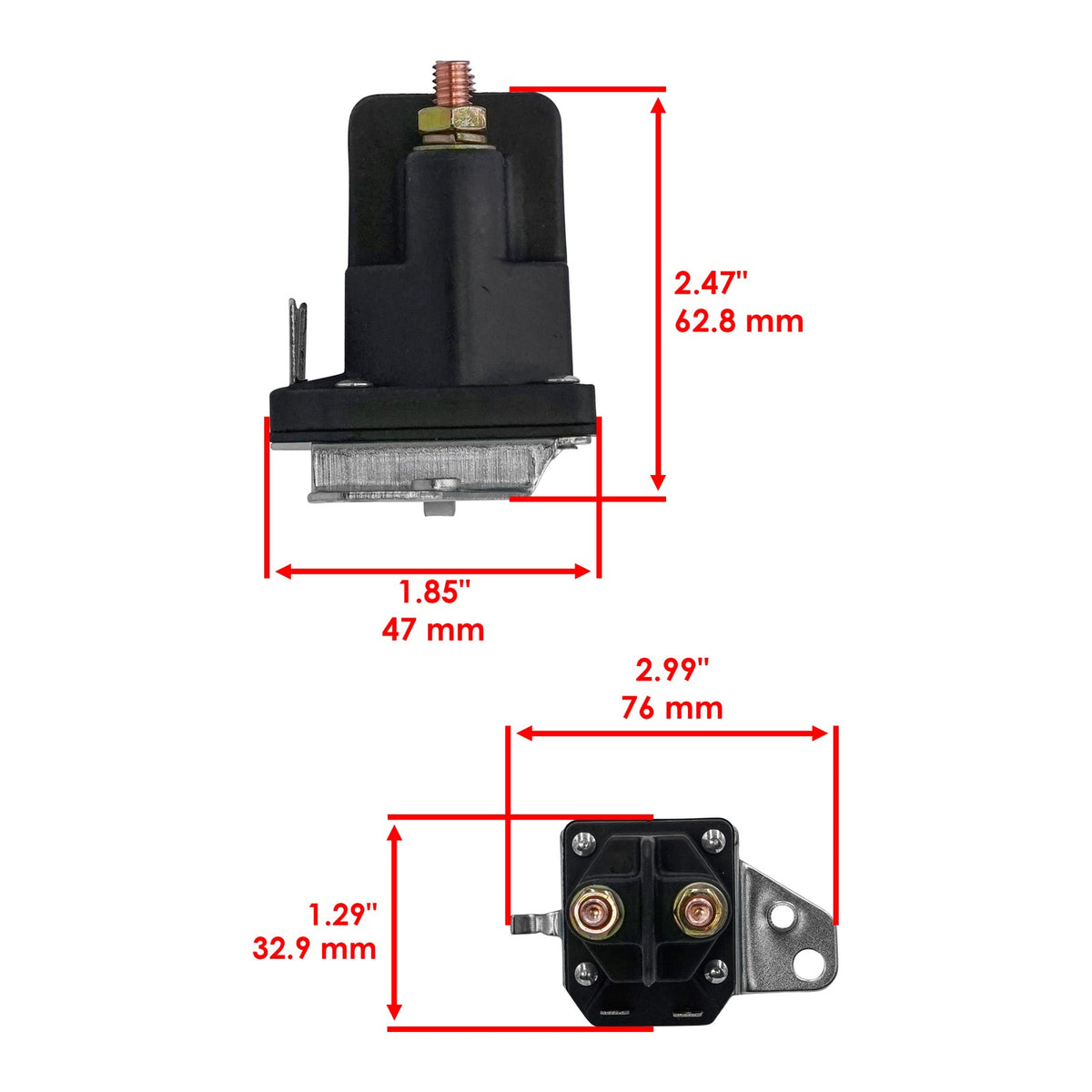 Starter Motor and Solenoid Replacement for Cub Cadet Z-Force (48–60) (2020–2024)