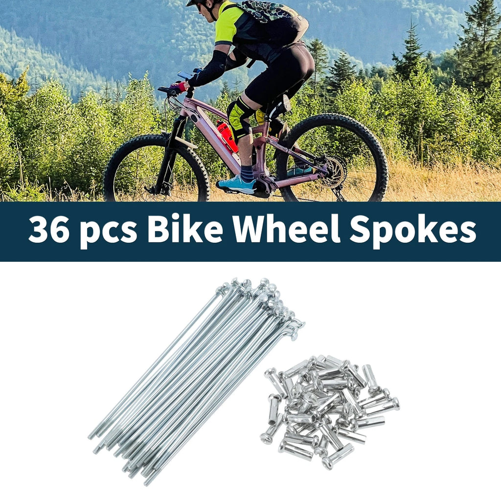 Bicycle Spokes Nipple Replacement 14G 89mm Carbon Steel for Universal Use
