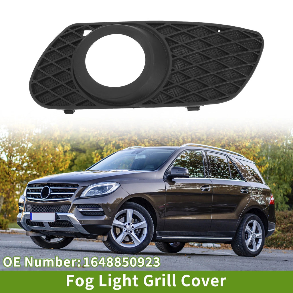 1pc Front Left Fog Light Grill Replacement for Mercedes-Benz ML350 (2006–2007)