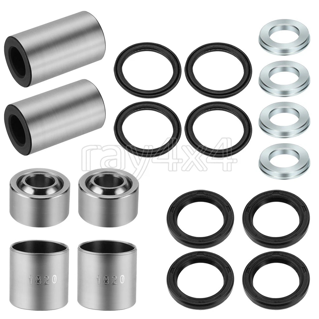 2X Upper Lower Shock Bushing Kit for Honda Sportrax TRX400EX (1999–2004)