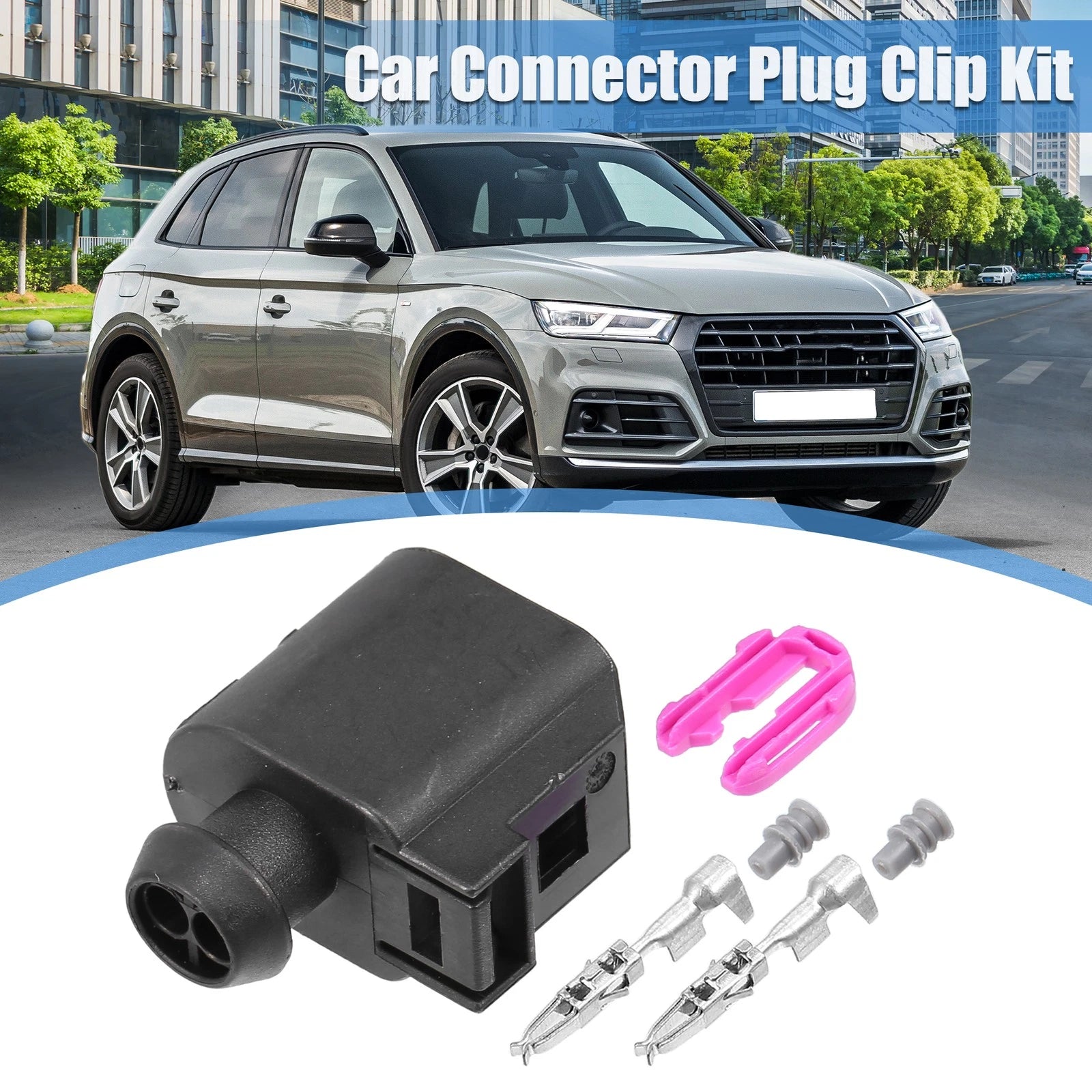 2 Pin ABS Sensor Connector Replacement for VW Audi (2000–2024)