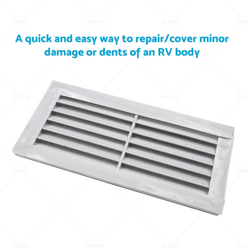 Rectangular Louvered Air Vent for Caravan RV Boat (260x125mm)