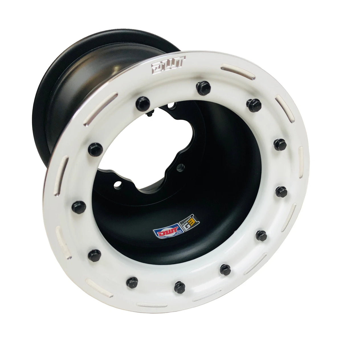 Pair of DWT G3 Rear Beadlock Wheels for Banshee Warrior 350 (8" 8x8 4/115)