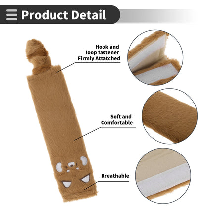 2X Seat Belt Cover Pad for Universal Vehicles (26cm)