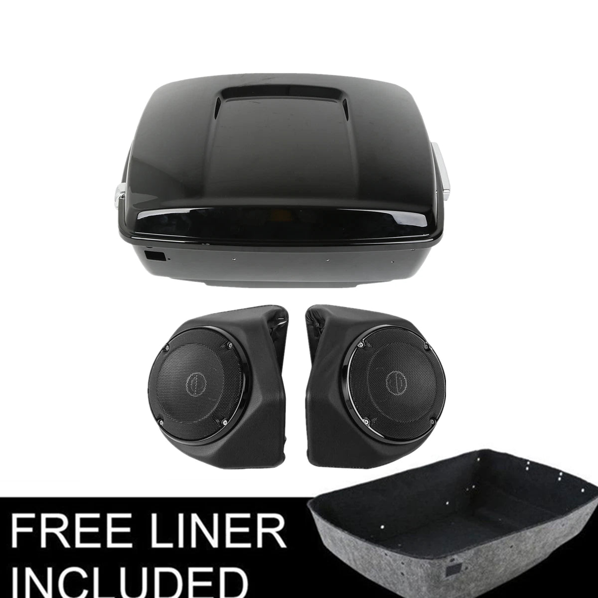 Trunk Luggage & Speakers for Harley Davidson Touring Road Glide (2014–2026)