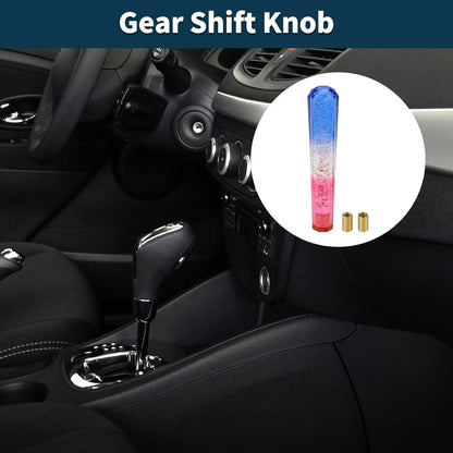 Shift Knob Set of 1 for Universal Vehicles (25cm, Acrylic Blue Pink)
