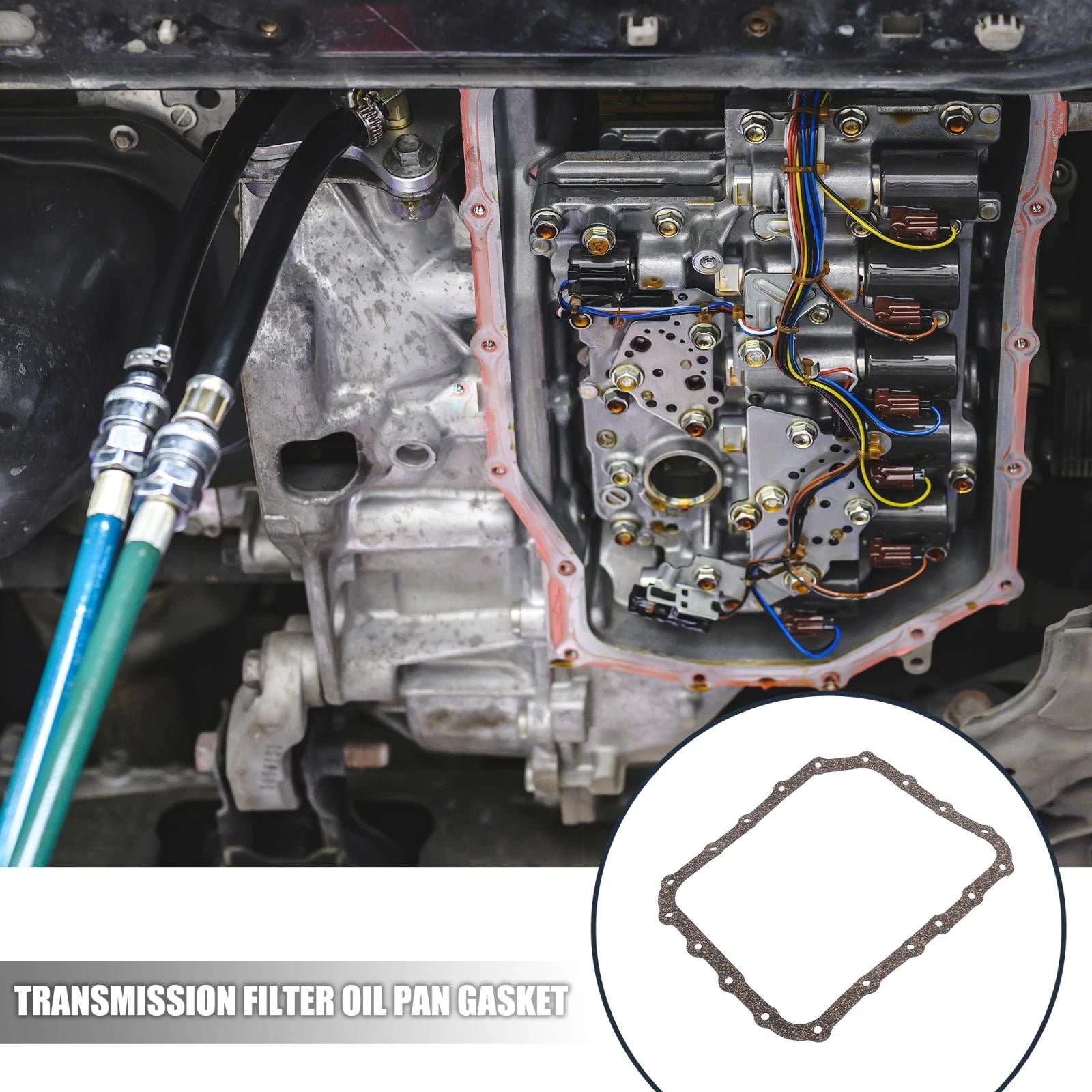 Transmission Filter Oil Pan Gasket Replacement for Hyundai Santa Fe (2012–2019)