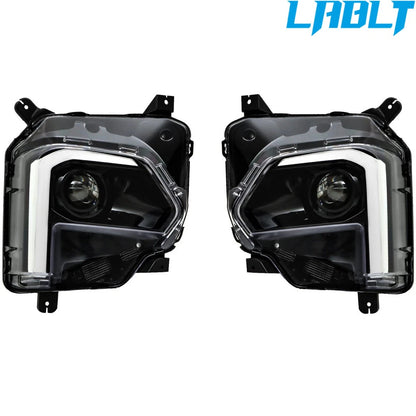 Headlights for Chevy Traverse (2022–2023) W/O LED DRL, LABLT