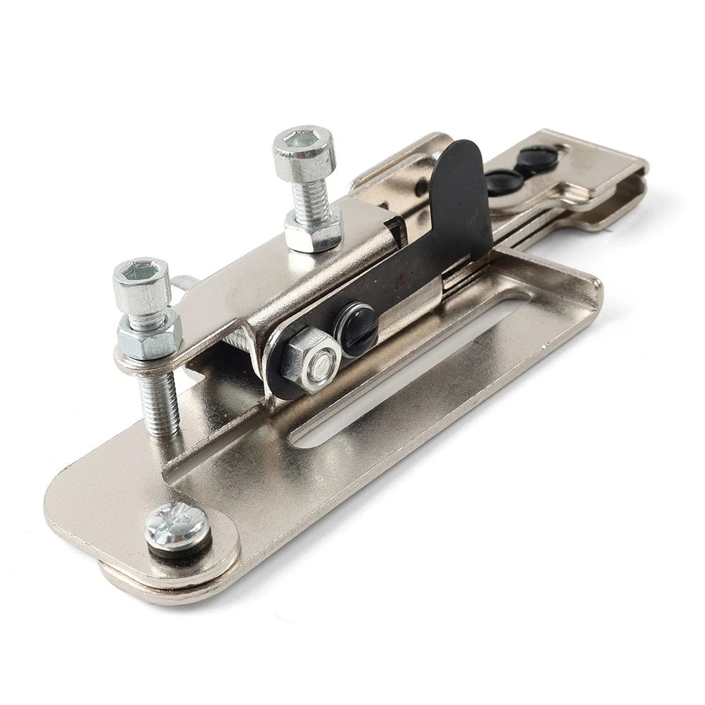 Adjustable Zipper Guide for Home and Industrial Sewing Machines