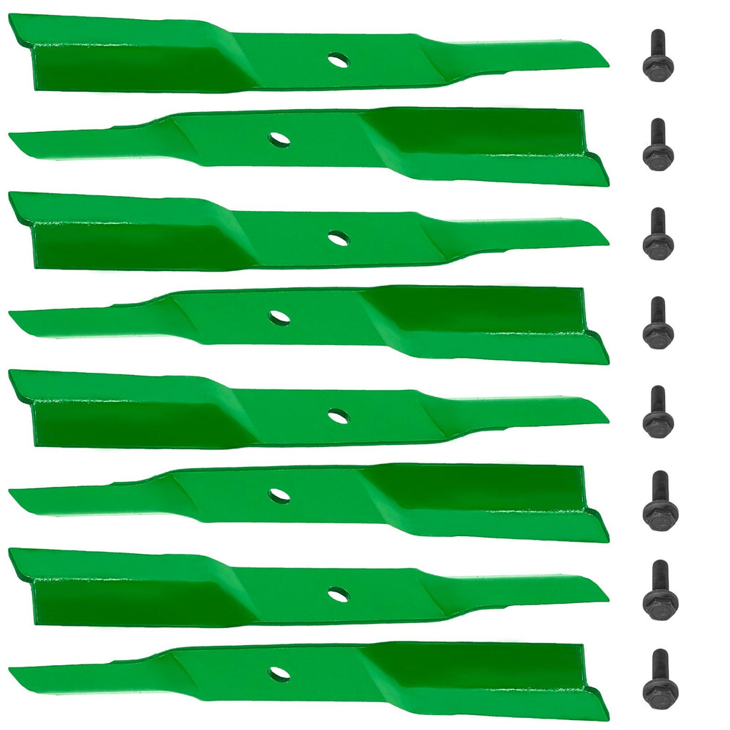 Deck Blade 19.5 Inch Replacement with Bolts for John Deere (2010–2019)