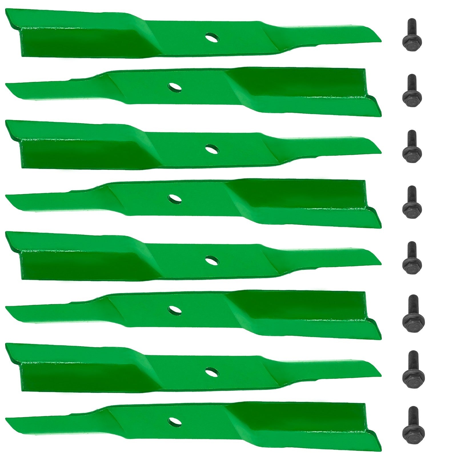 Deck Blade 19.5 Inch Replacement with Bolts for John Deere (2010–2019)