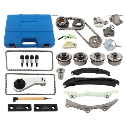 Timing Kit + Tool + VVT Phasers for Maserati Ghibli Quattroporte 3.0L (2014–2022)