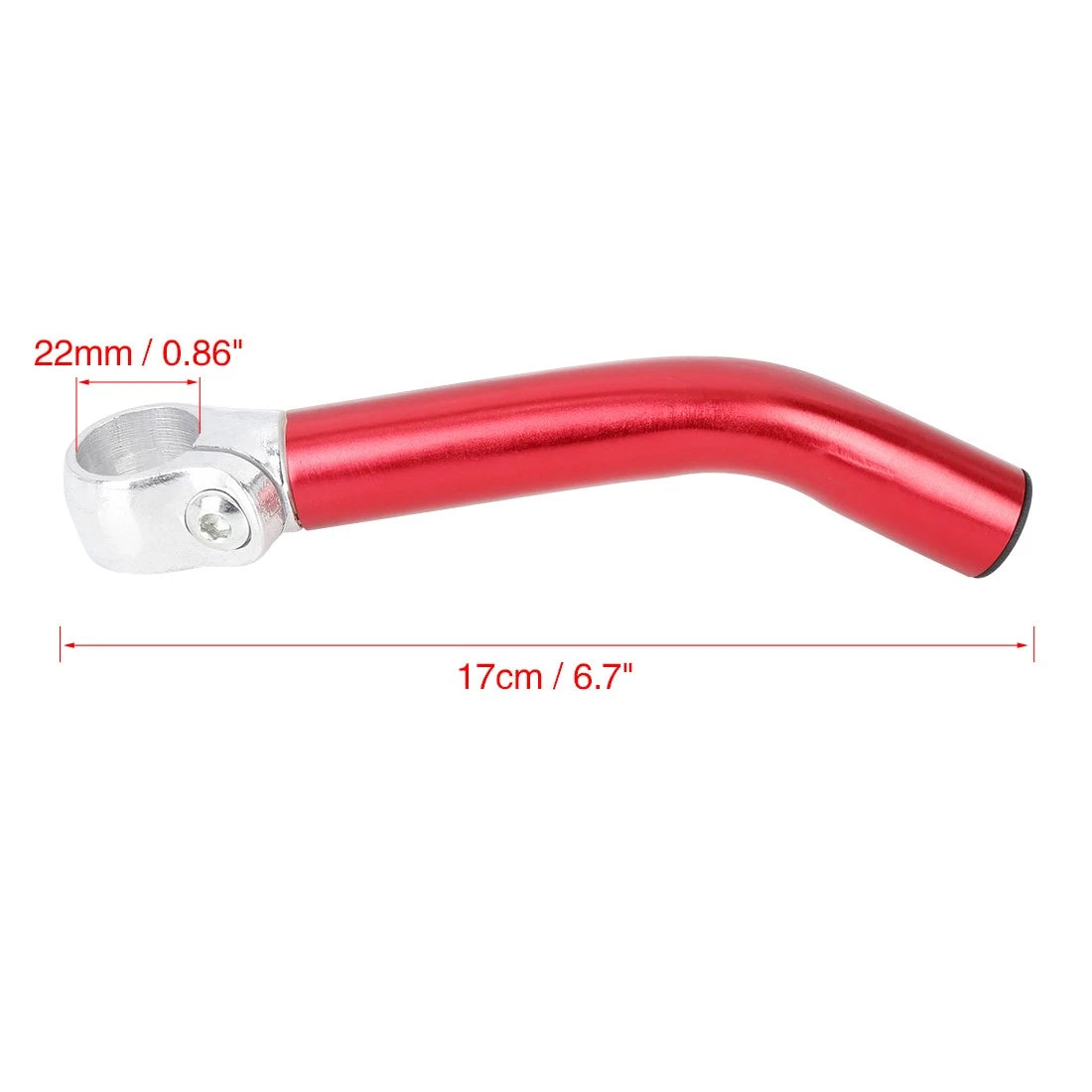 Bicycle Handlebar End Grips Replacement with Bar Ends Plug Red for 7/8"