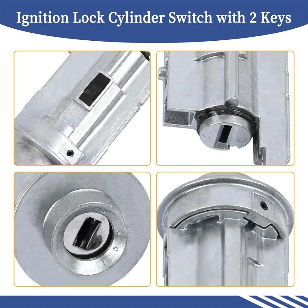 Ignition Lock Cylinder Switch for Toyota (2 Keys) 69052-34040, 89703-33070
