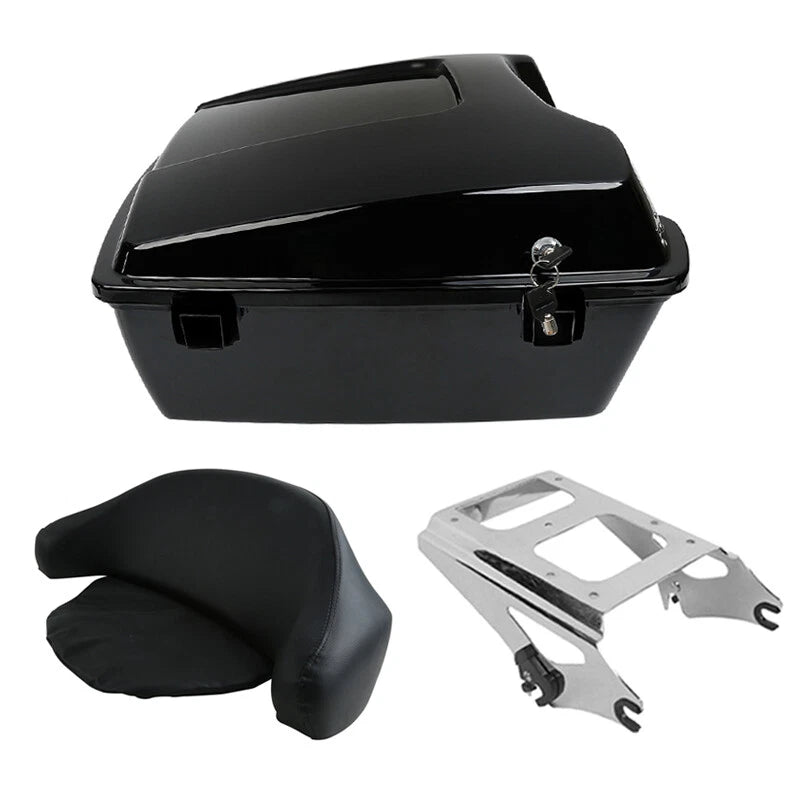 Chopped Trunk Pad Mount Rack for Harley Touring Electra Glide (2009–2013)