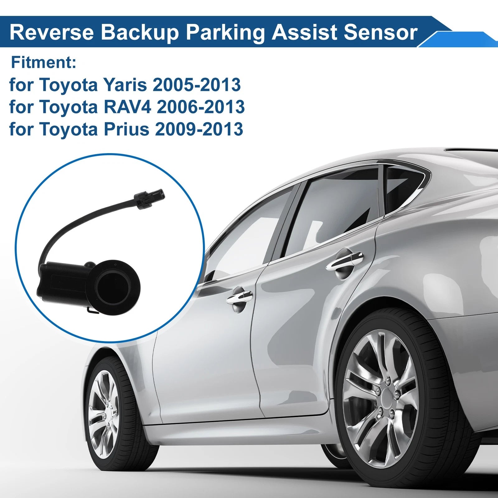 Reverse Backup Parking Sensor Replacement for Toyota Yaris (2005–2013)