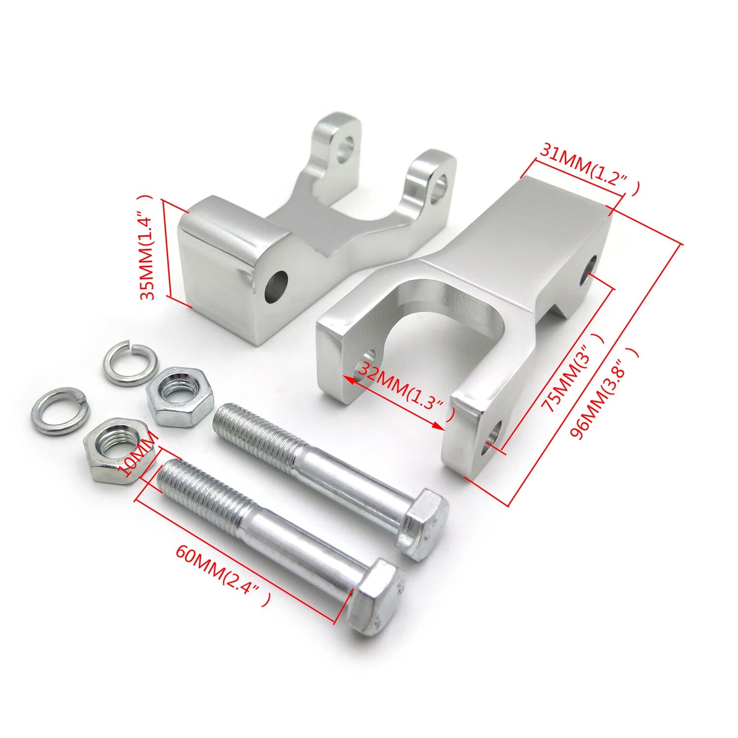 Lowering Kit for Yamaha Raptor 350 660 (2004–2009)
