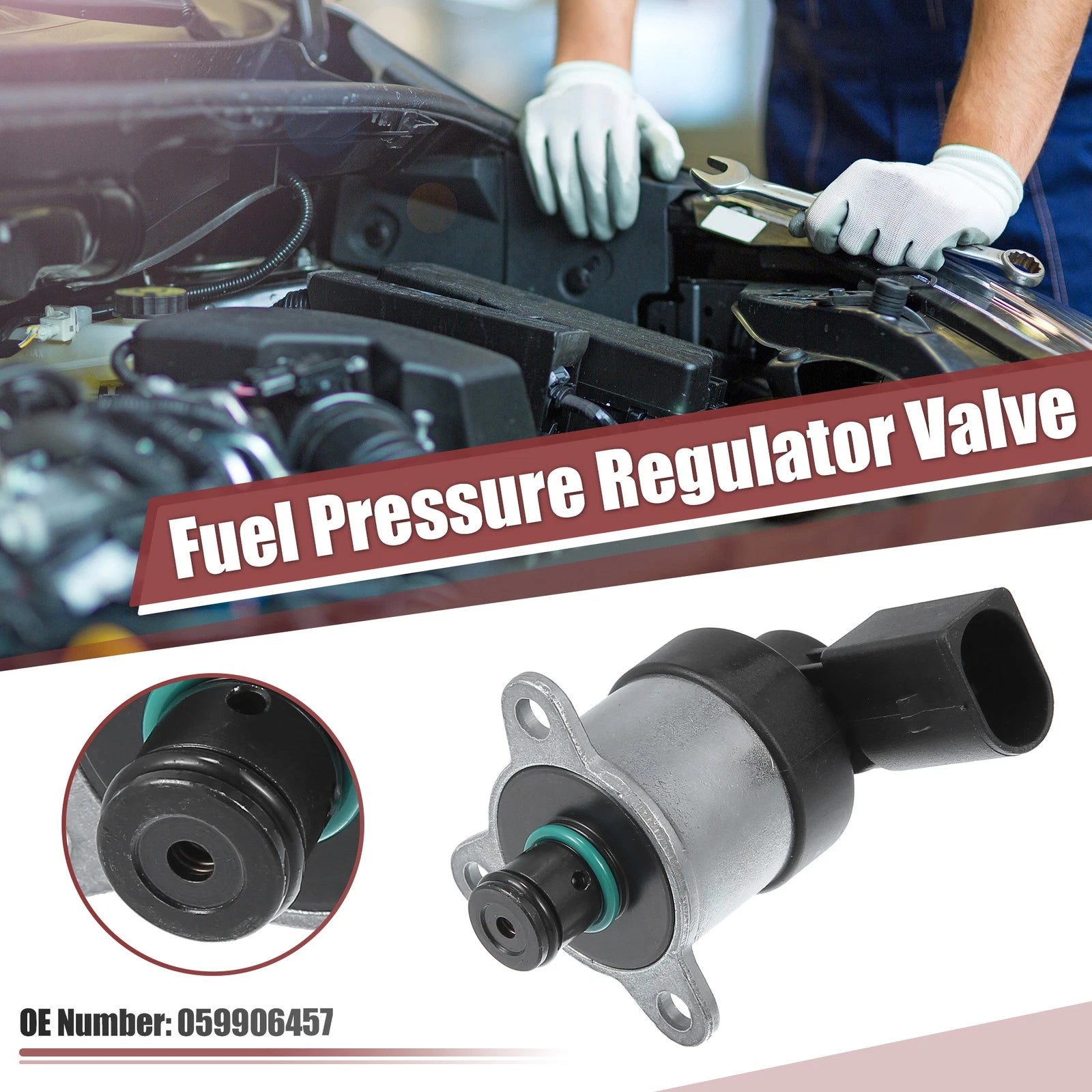 Fuel Pressure Regulator Control Valve Replacement for VW Crafter Phaeton (2010–2023)