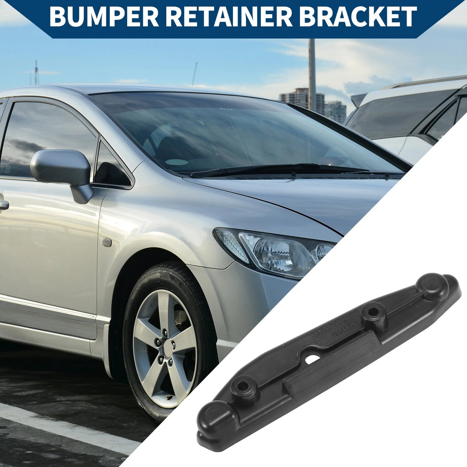 Front Left Bumper Retainer Bracket No. 51117294679 for BMW 428i (2014–2016)