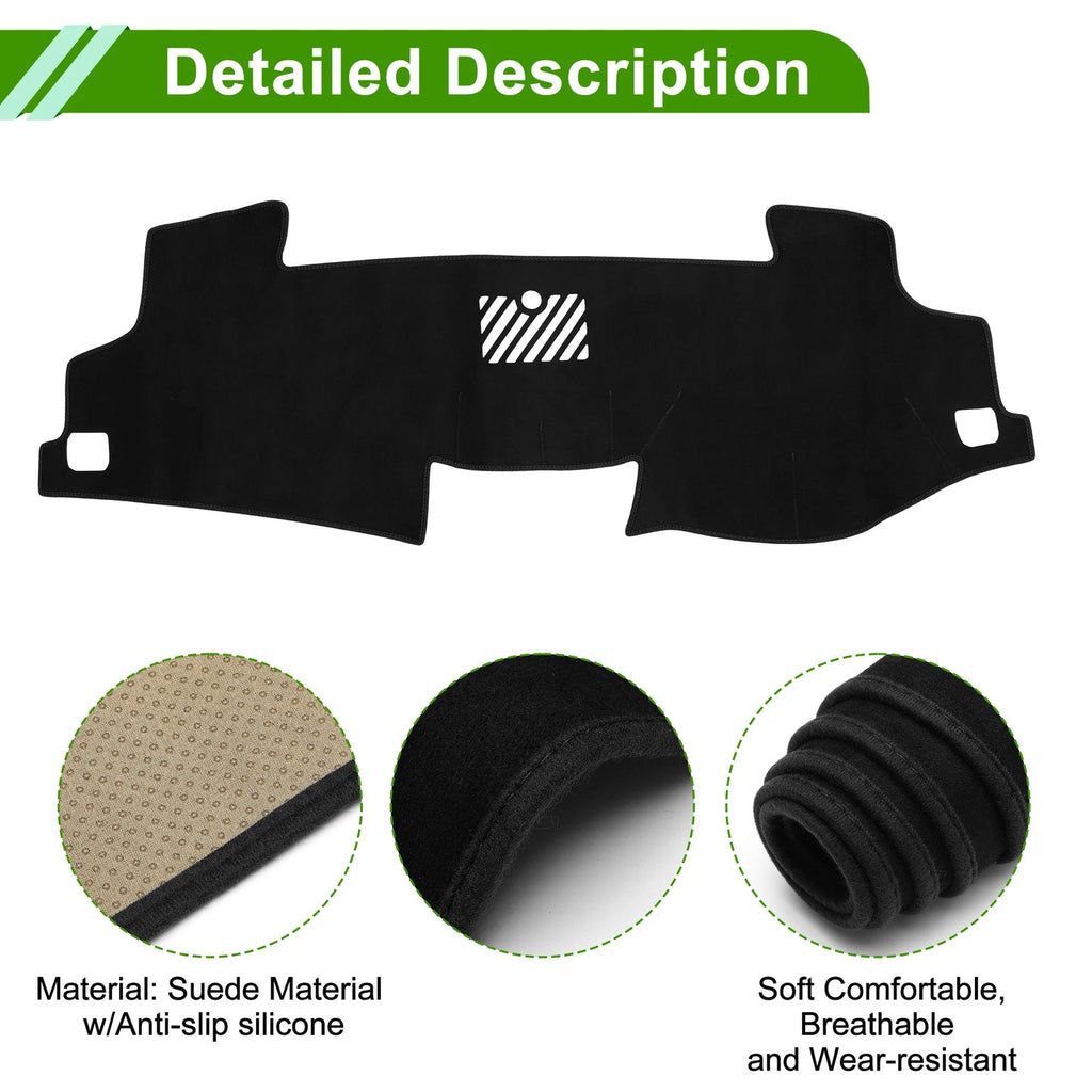 Dashboard Dash Cover Mat Replacement for Toyota Camry (2017–2024) Sun Pad