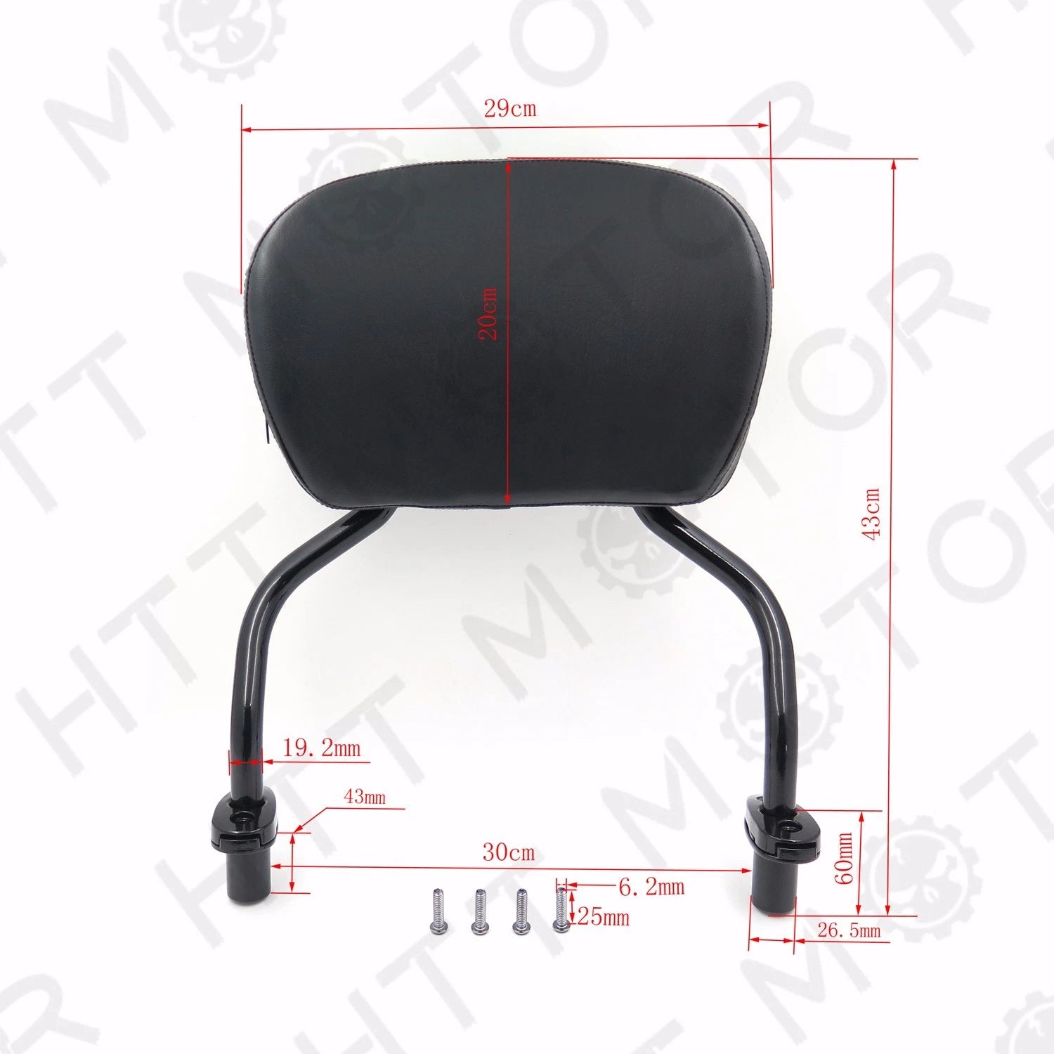 Sissy Bar Pad Backrest for Harley FLRT Freewheeler (2015–2020)