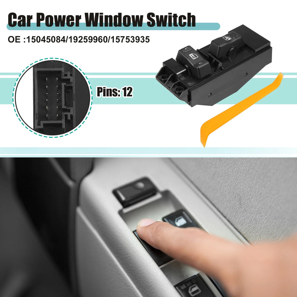 Power Window Switch for Chevy Silverado 1500 2500 (2000–2002)