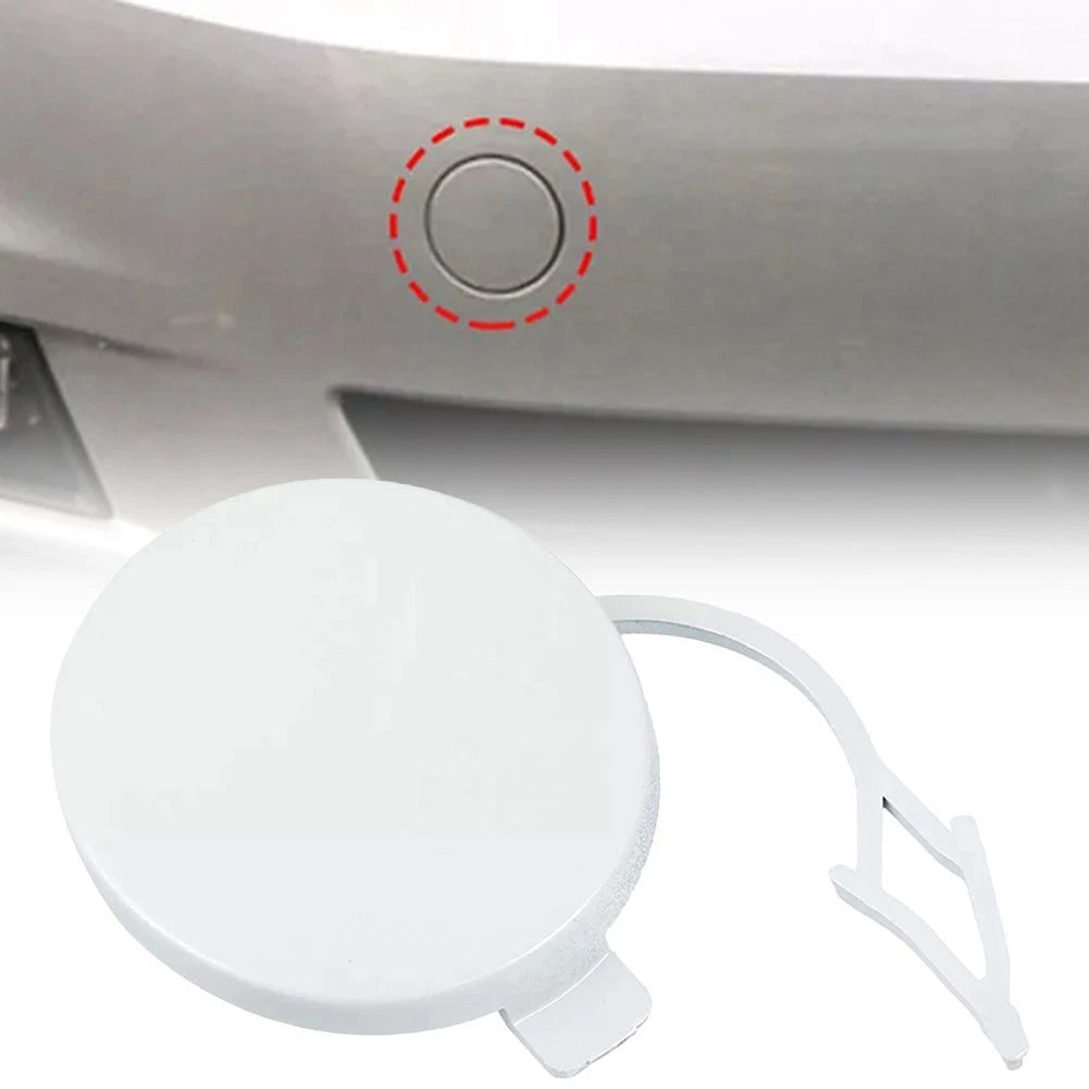 Tow Hook Eye Cover Cap for Volkswagen Golf 7 VII (2014–2017) - White