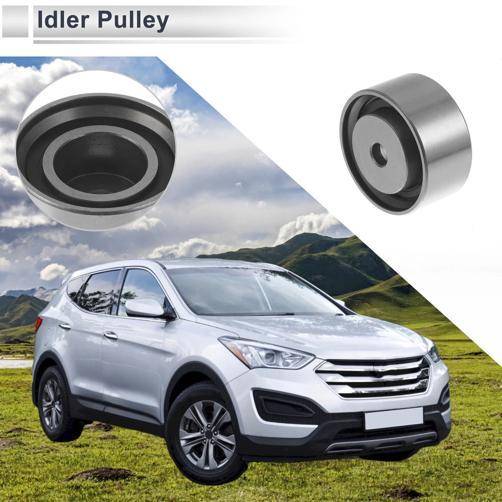 Drive Belt Idler Pulley Replacement for Hyundai Tucson (2005–2009)
