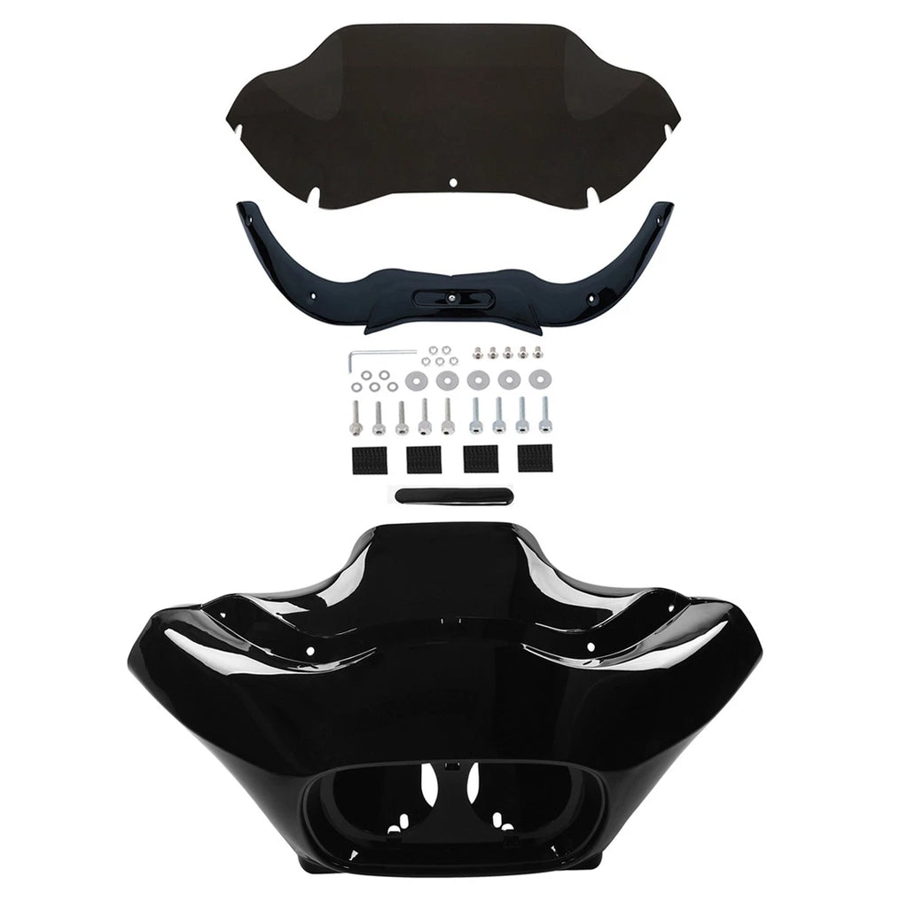 Inner & Outer Fairings Windshield & Trim for Harley Road Glide (1998–2013)
